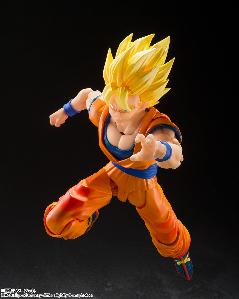 S.H. Figuarts Dragon Ball Z Super Saiyan Son Goku (The Games Begin) Action Figure