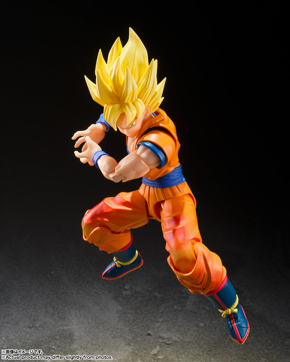 S.H. Figuarts Dragon Ball Z Super Saiyan Son Goku (The Games Begin) Action Figure