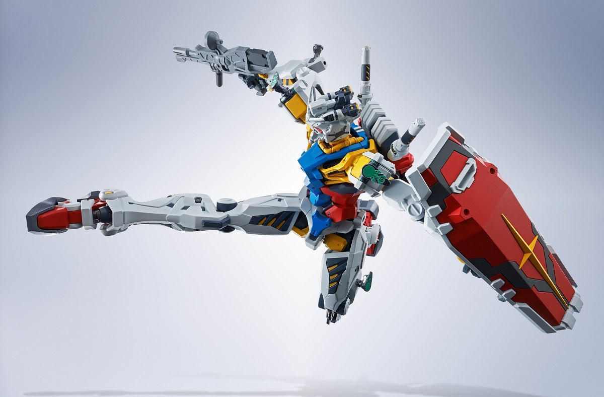 Bandai Metal Robot Spirits Gundam GQuuuuuuX RX-78-02 White Gundam Action Figure