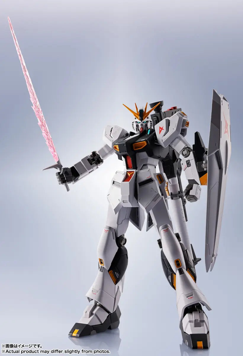 Bandai Metal Robot Spirits Gundam Char's Counterattack v Nu Gundam Action Figure