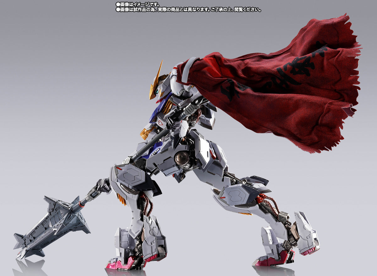 Bandai Metal Build Gundam Iron-Blooded Orphans Gundam Barbatos & Boomerang Mace (4th Form) Action Figure