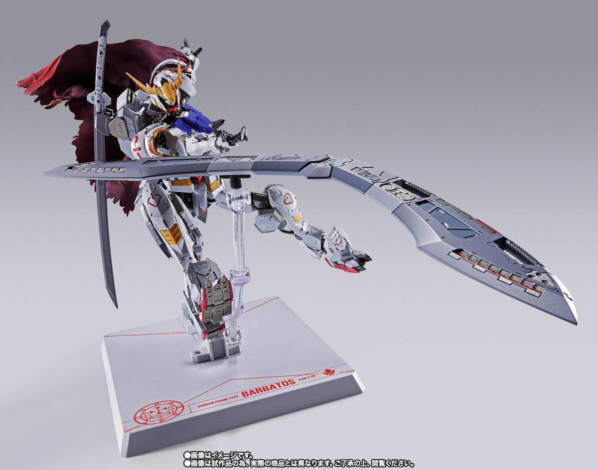 Bandai Metal Build Gundam Iron-Blooded Orphans Gundam Barbatos & Boomerang Mace (4th Form) Action Figure