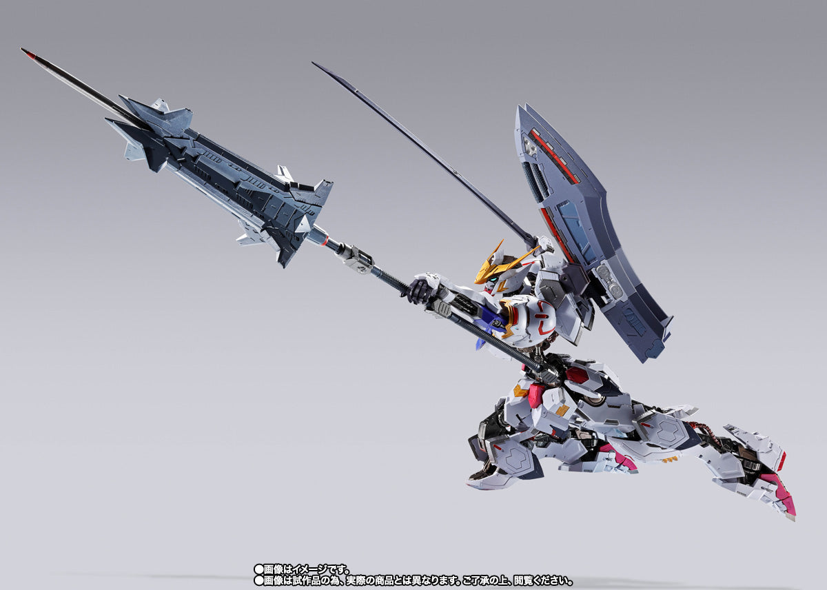 Bandai Metal Build Gundam Iron-Blooded Orphans Gundam Barbatos & Boomerang Mace (4th Form) Action Figure