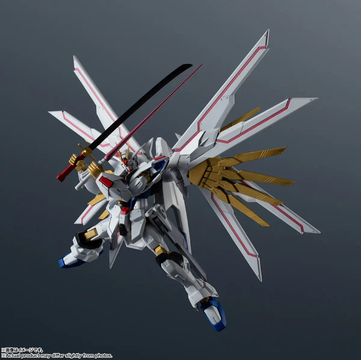 Gundam Universe GU-XX ZGMF/A-262PD-P Mighty Freedom Gundam SEED Freedom Action Figure