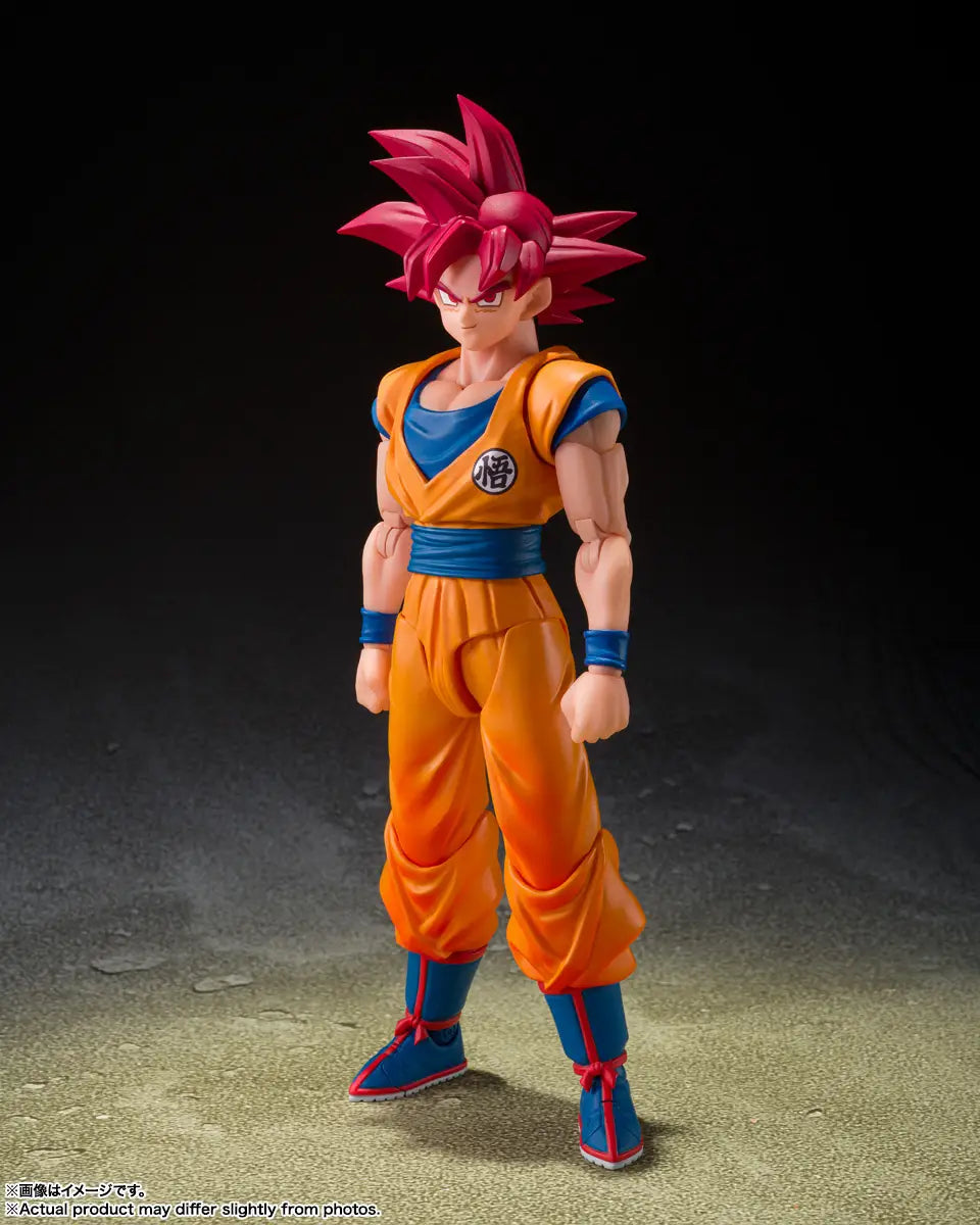 S.H. Figuarts Dragon Ball Super Saiyan God Son Goku -God Aura- Action Figure