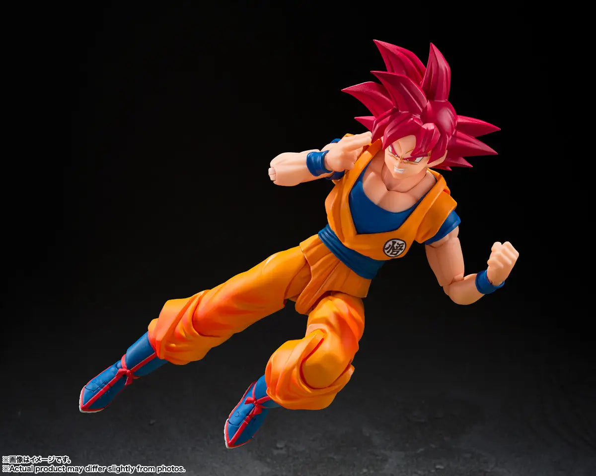S.H. Figuarts Dragon Ball Super Saiyan God Son Goku -God Aura- Action Figure