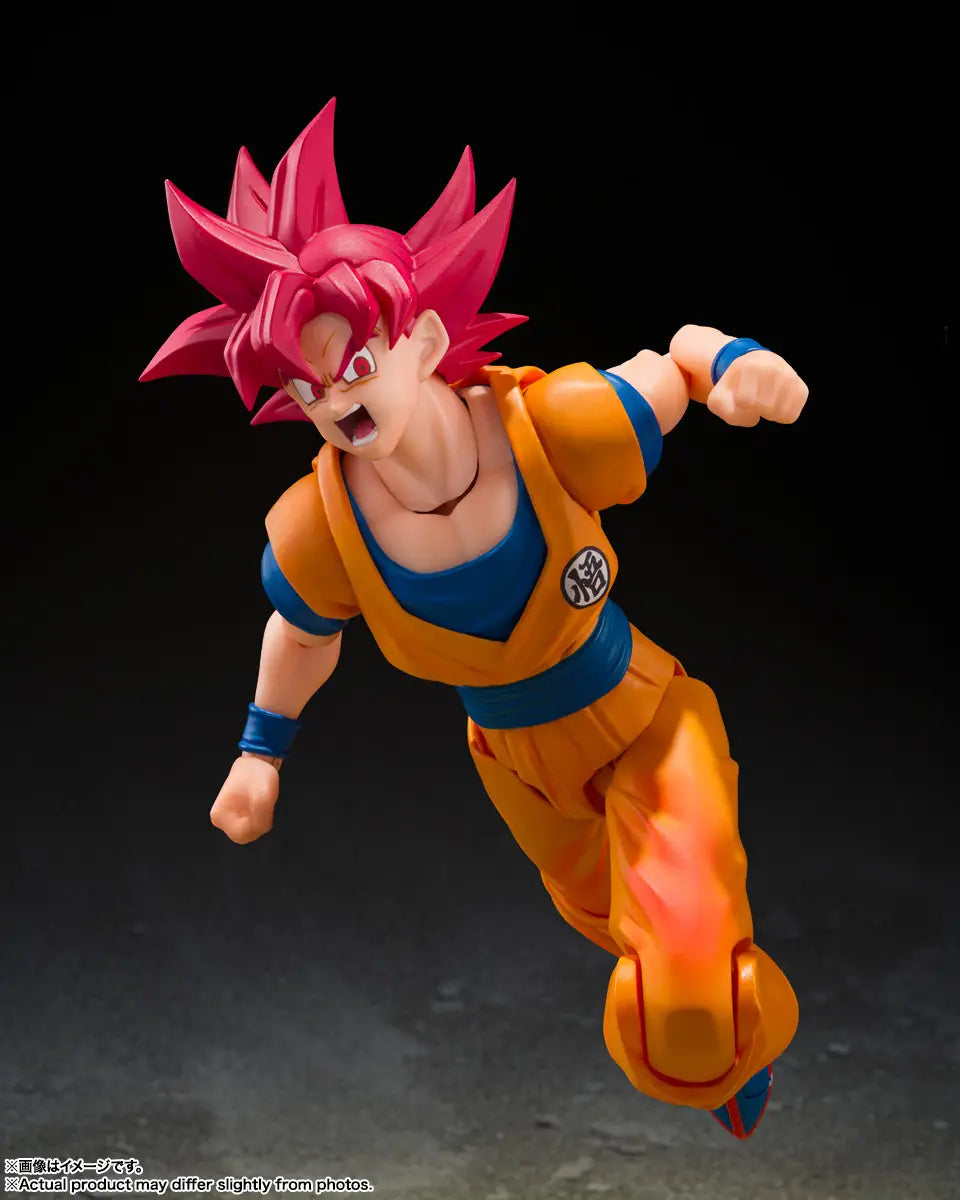 S.H. Figuarts Dragon Ball Super Saiyan God Son Goku -God Aura- Action Figure