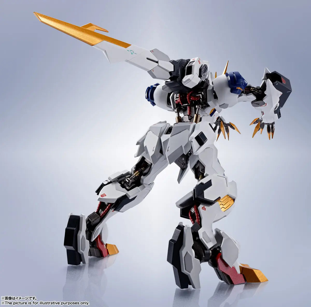 Bandai Metal Robot Spirits Gundam Iron-Blooded Orphans Barbatos Lupus Rex (Reissue) Action Figure