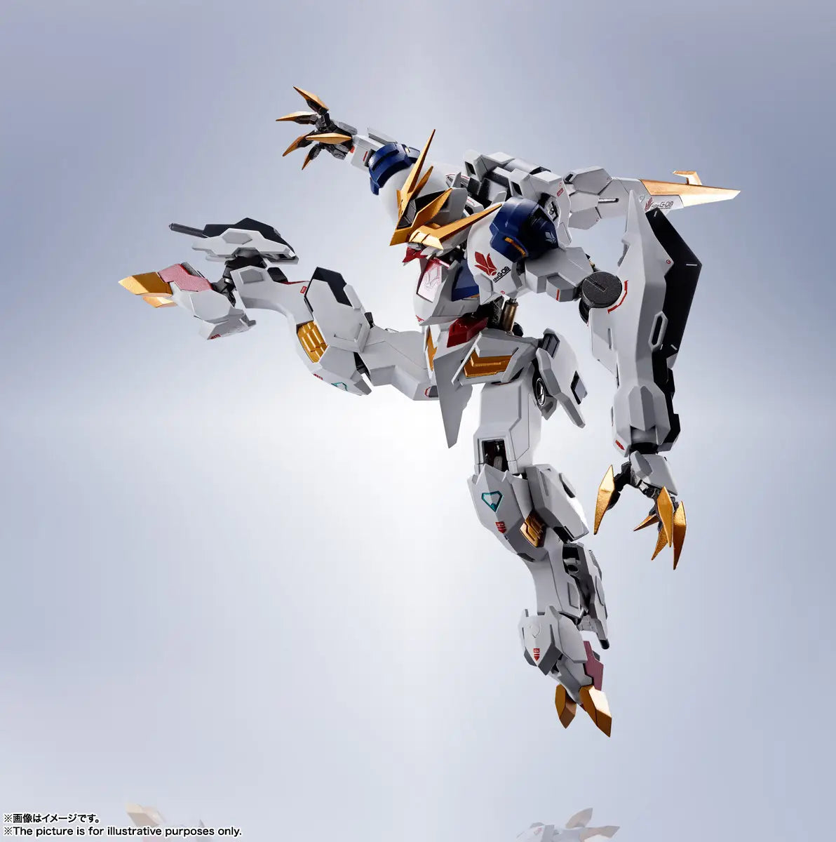 Bandai Metal Robot Spirits Gundam Iron-Blooded Orphans Barbatos Lupus Rex (Reissue) Action Figure
