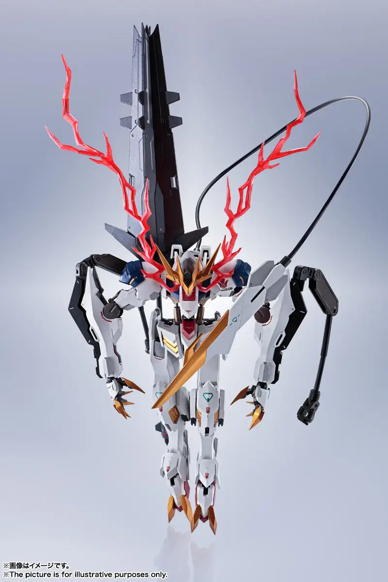 Bandai Metal Robot Spirits Gundam Iron-Blooded Orphans Barbatos Lupus Rex (Reissue) Action Figure