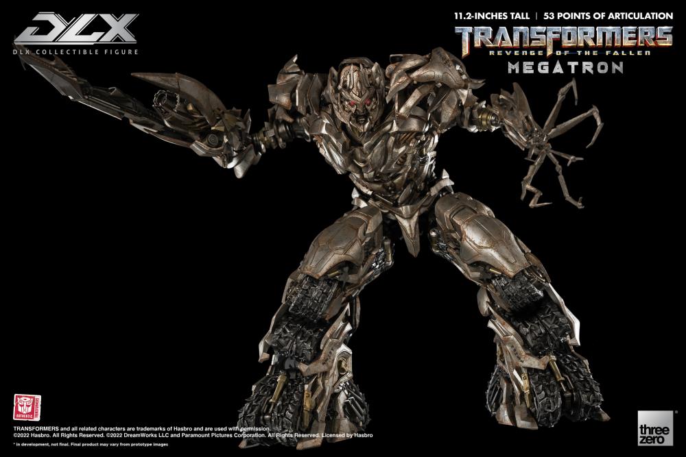 ThreeZero Transformers Revenge of the Fallen Megatron DLX Action Figure