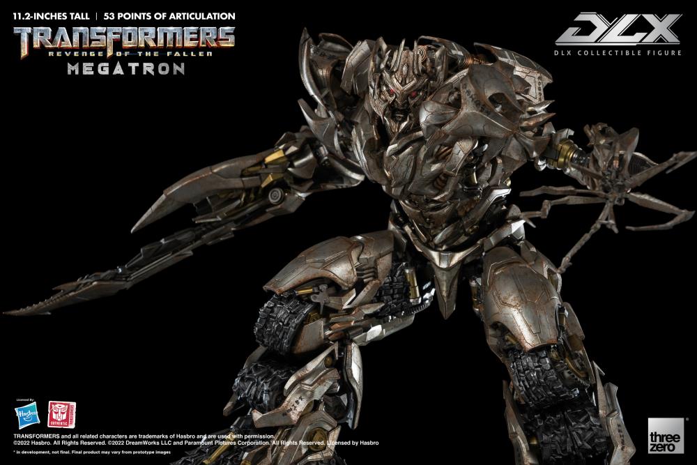 ThreeZero Transformers Revenge of the Fallen Megatron DLX Action Figure