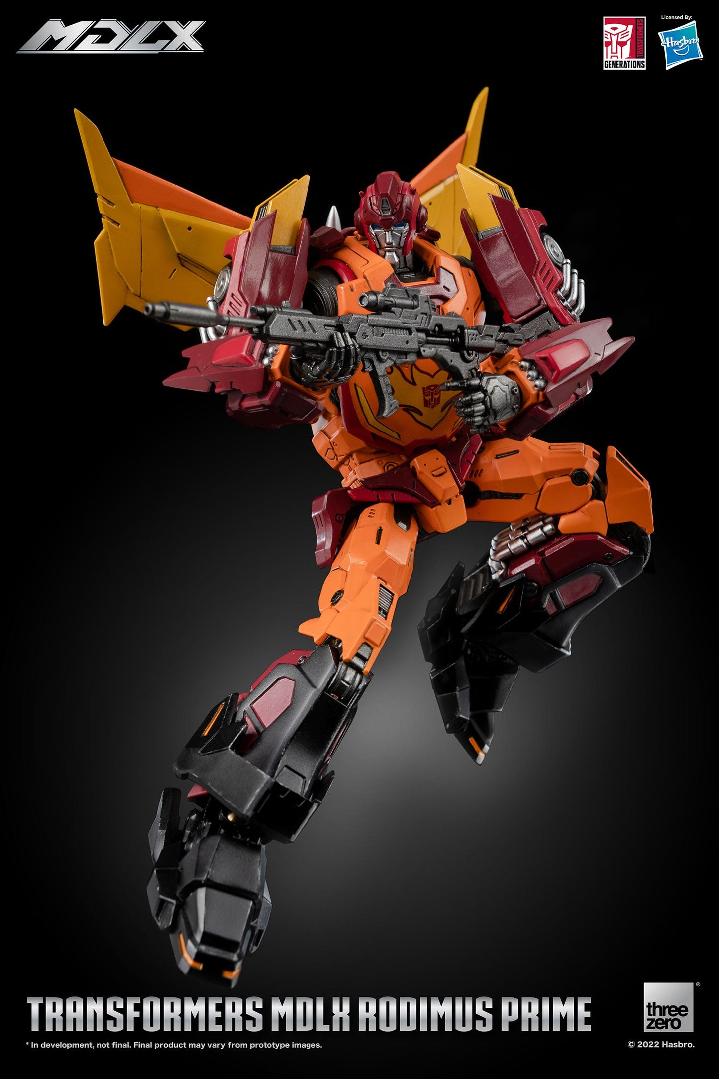 ThreeZero Transformers Rodimus Prime MDLX Scale Figure
