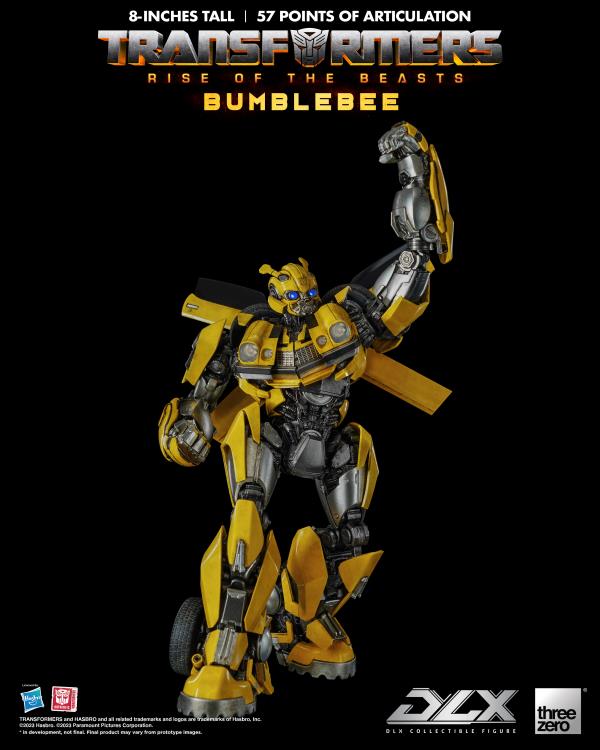 ThreeZero Transformers: Rise of the Beasts Bumblebee DLX Action Figure