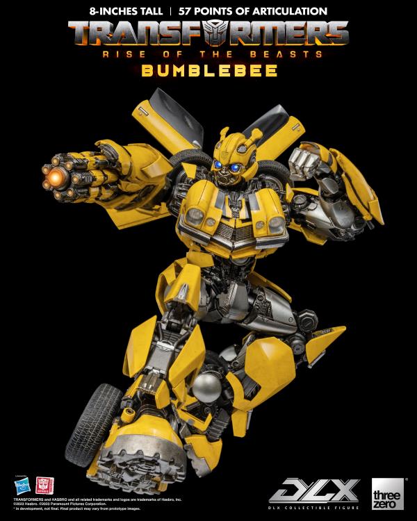 ThreeZero Transformers: Rise of the Beasts Bumblebee DLX Action Figure