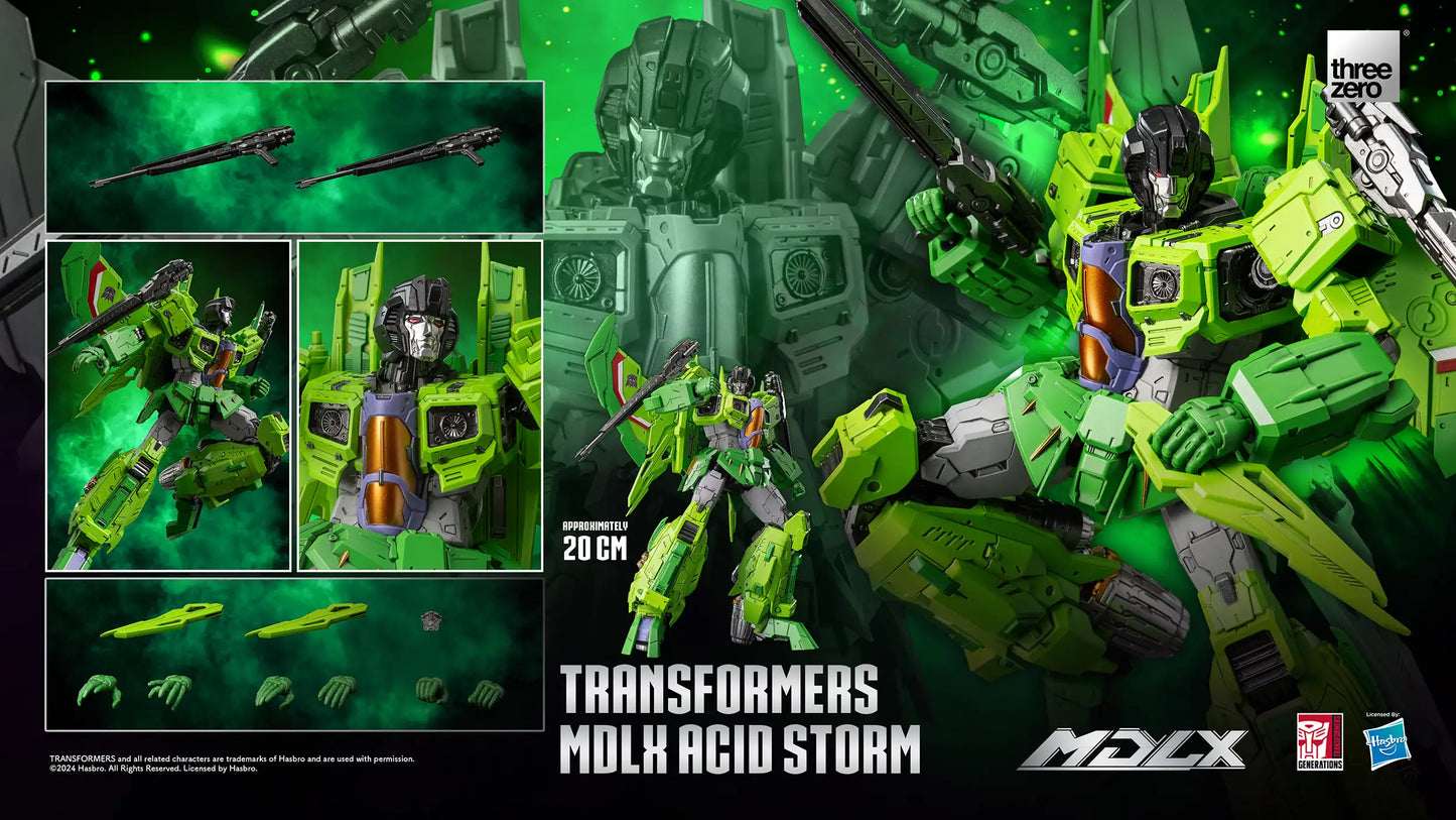 ThreeZero Transformers Acid Storm MDLX Exclusive Action Figure