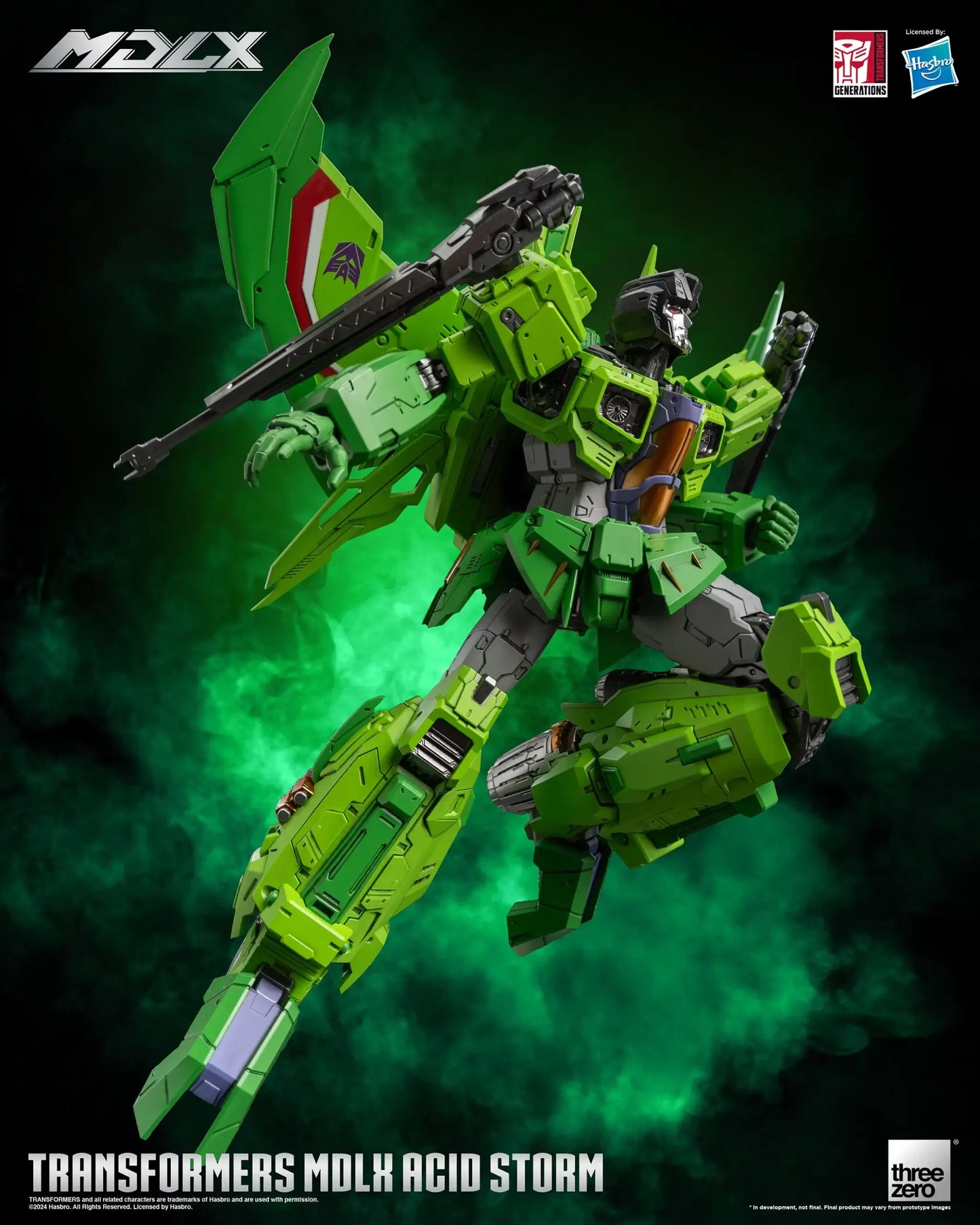 ThreeZero Transformers Acid Storm MDLX Exclusive Action Figure