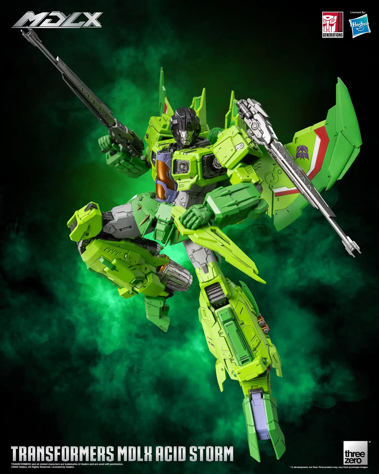 ThreeZero Transformers Acid Storm MDLX Exclusive Action Figure