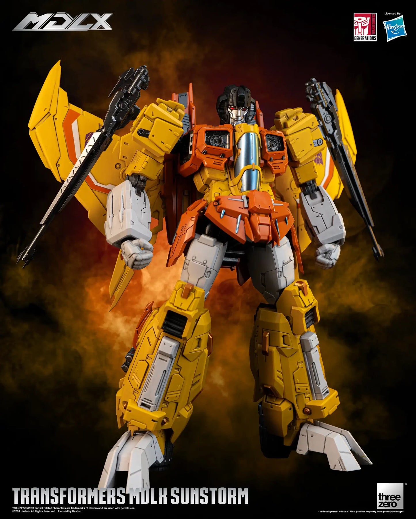 ThreeZero Transformers Sunstorm MDLX Exclusive Action Figure