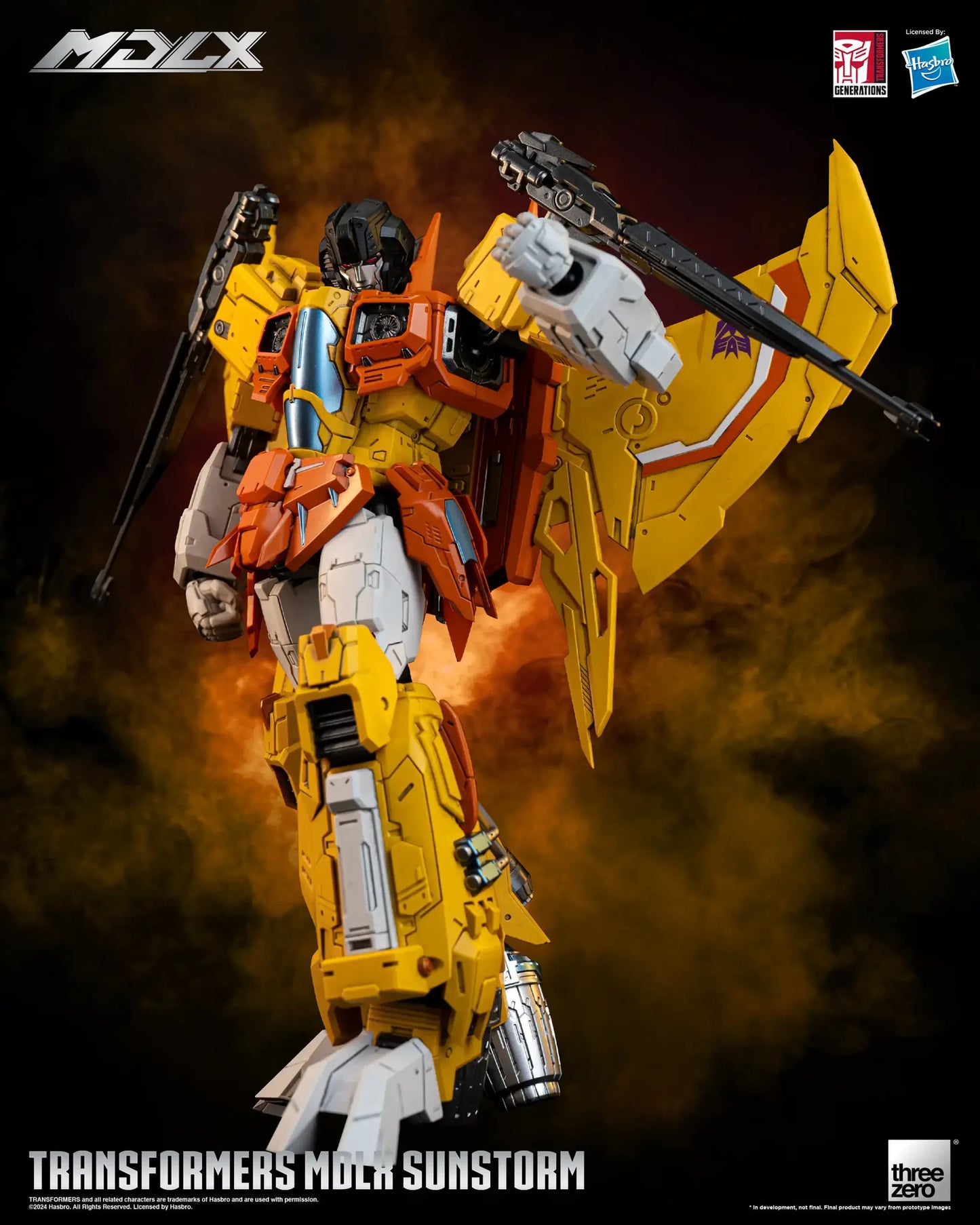 ThreeZero Transformers Sunstorm MDLX Exclusive Action Figure