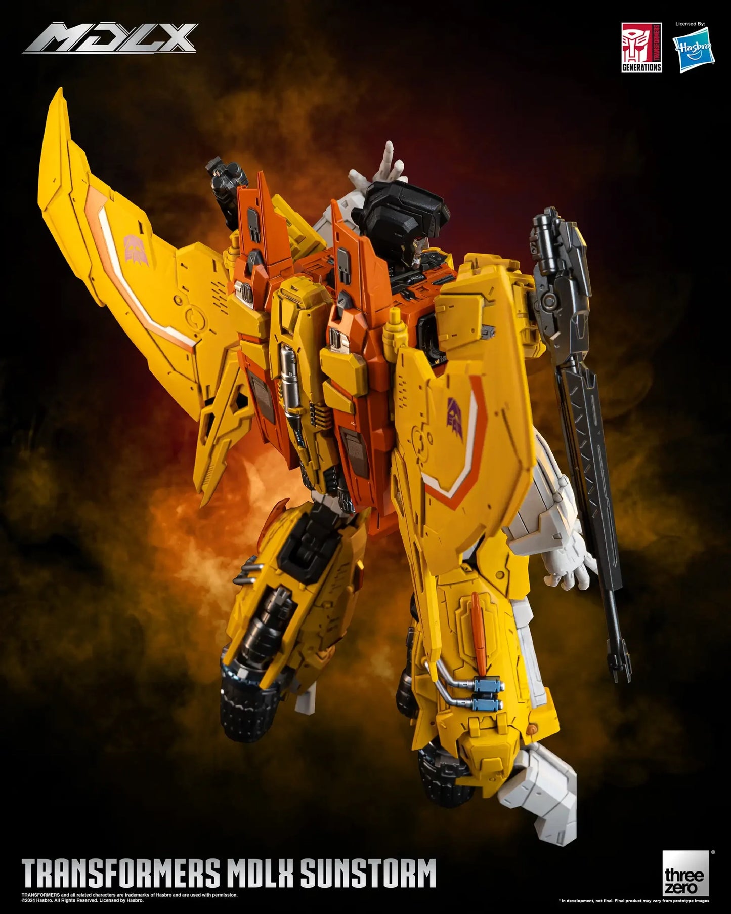 ThreeZero Transformers Sunstorm MDLX Exclusive Action Figure