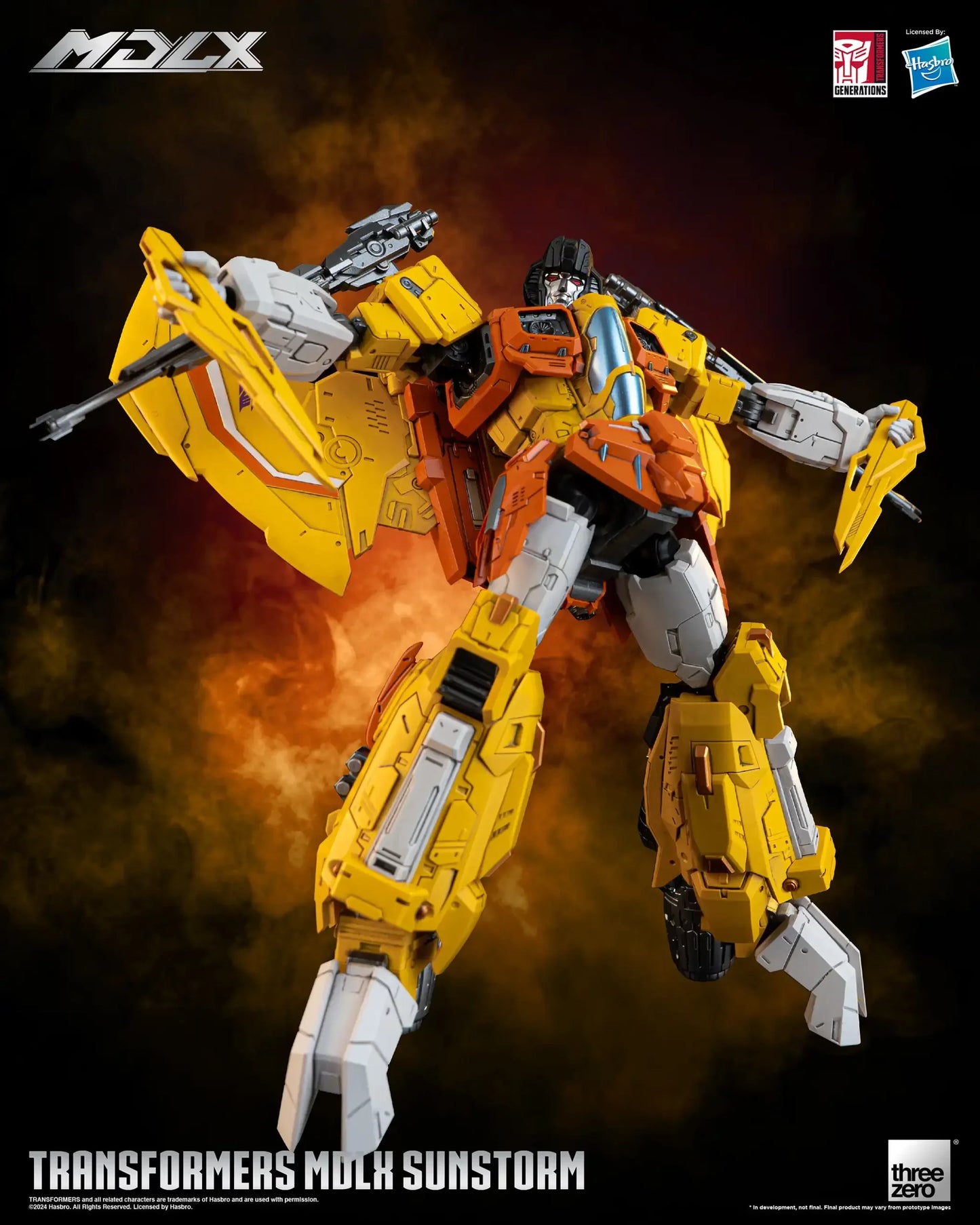 ThreeZero Transformers Sunstorm MDLX Exclusive Action Figure