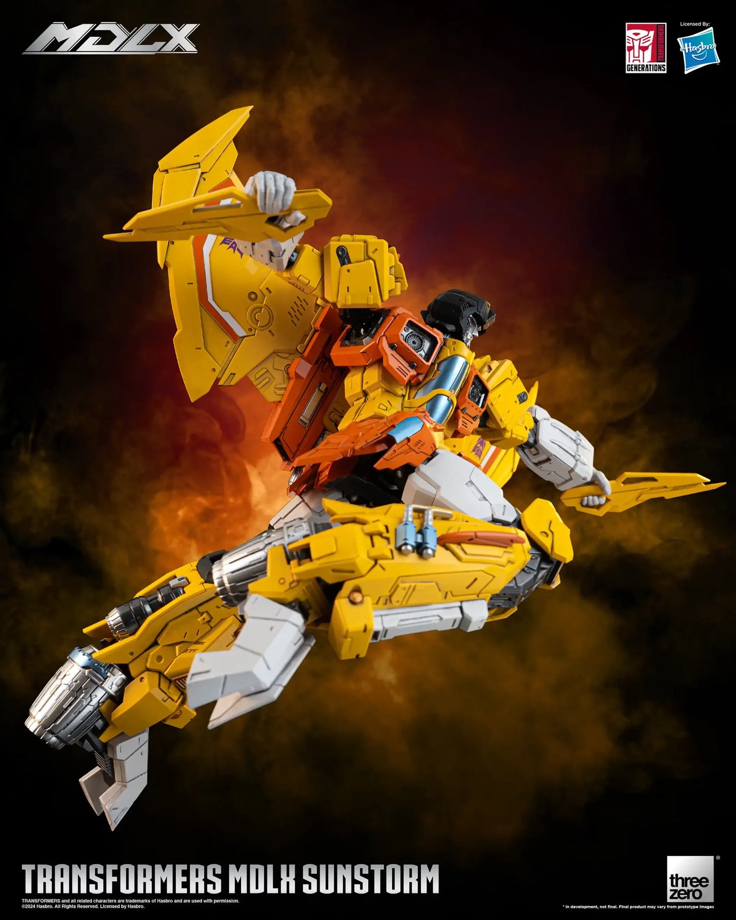ThreeZero Transformers Sunstorm MDLX Exclusive Action Figure
