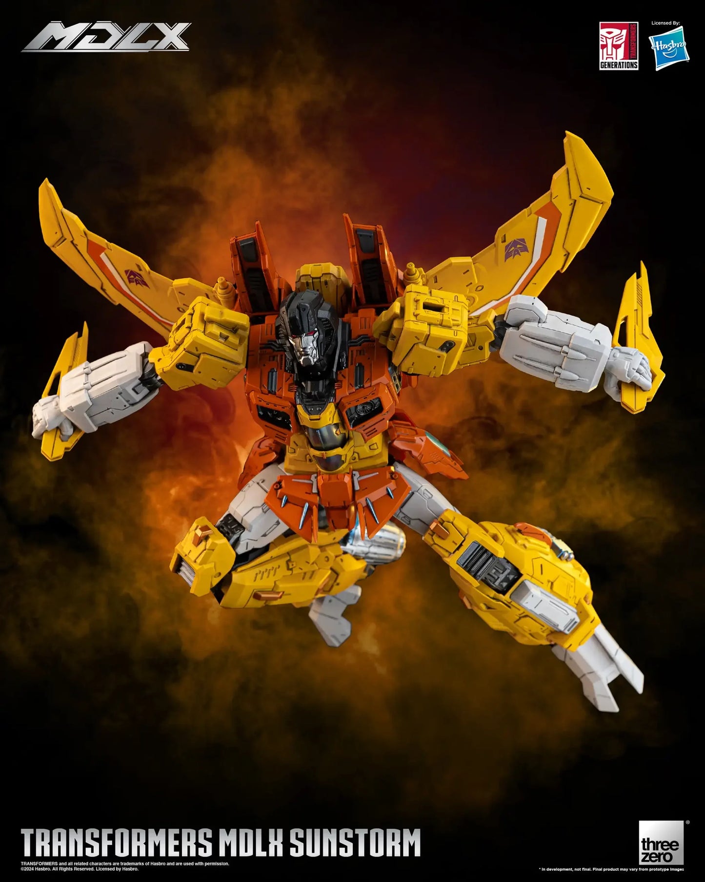 ThreeZero Transformers Sunstorm MDLX Exclusive Action Figure
