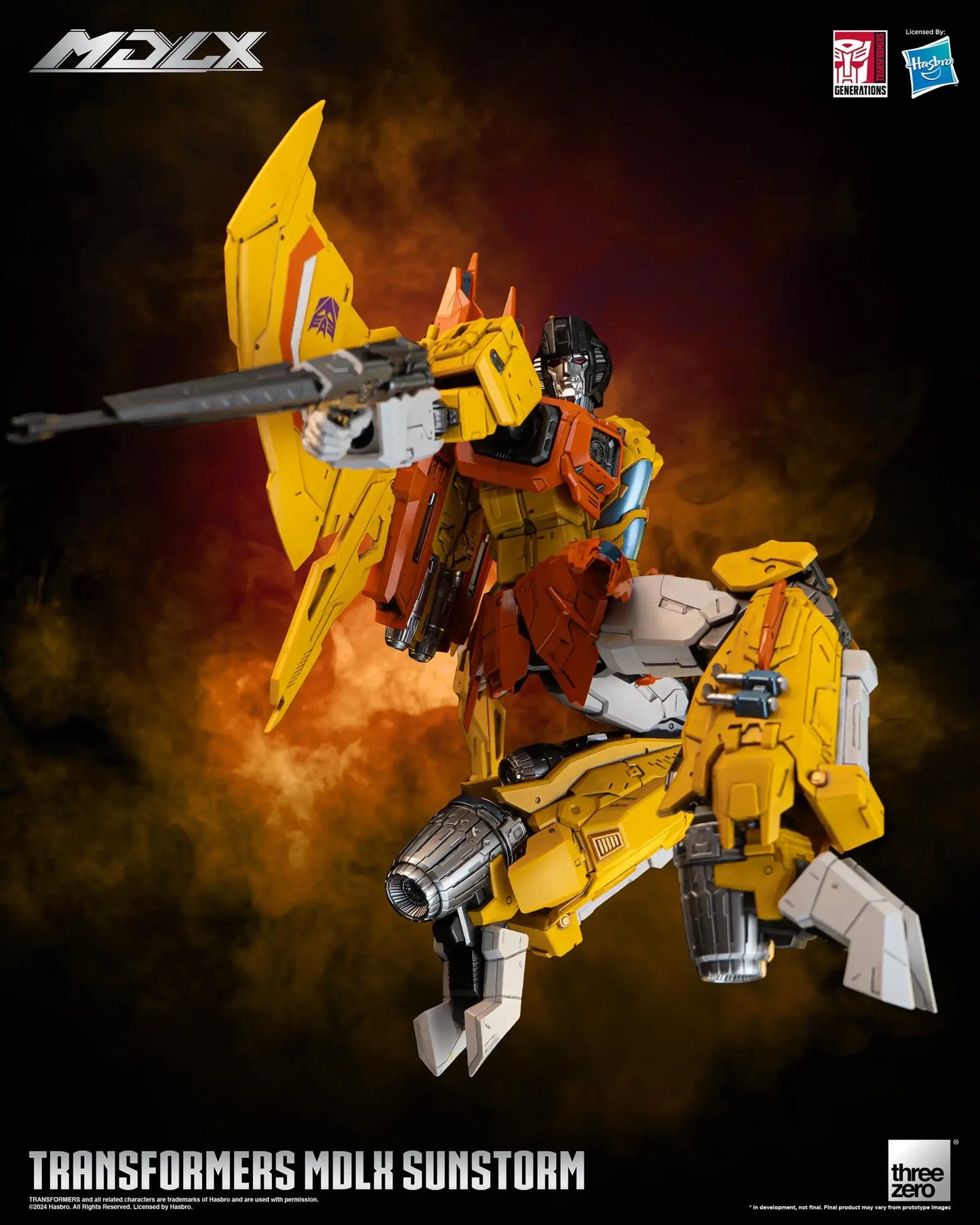 ThreeZero Transformers Sunstorm MDLX Exclusive Action Figure