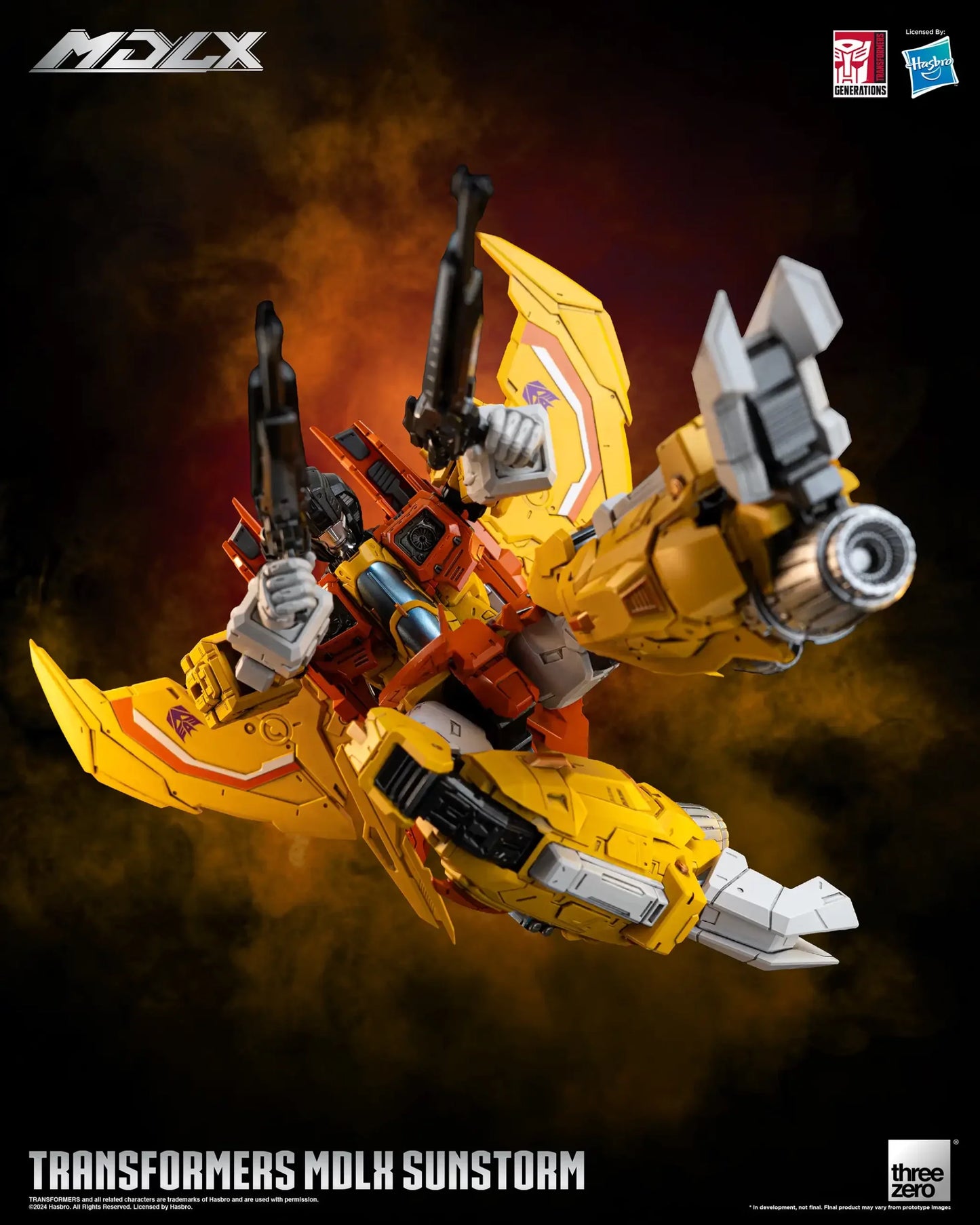 ThreeZero Transformers Sunstorm MDLX Exclusive Action Figure
