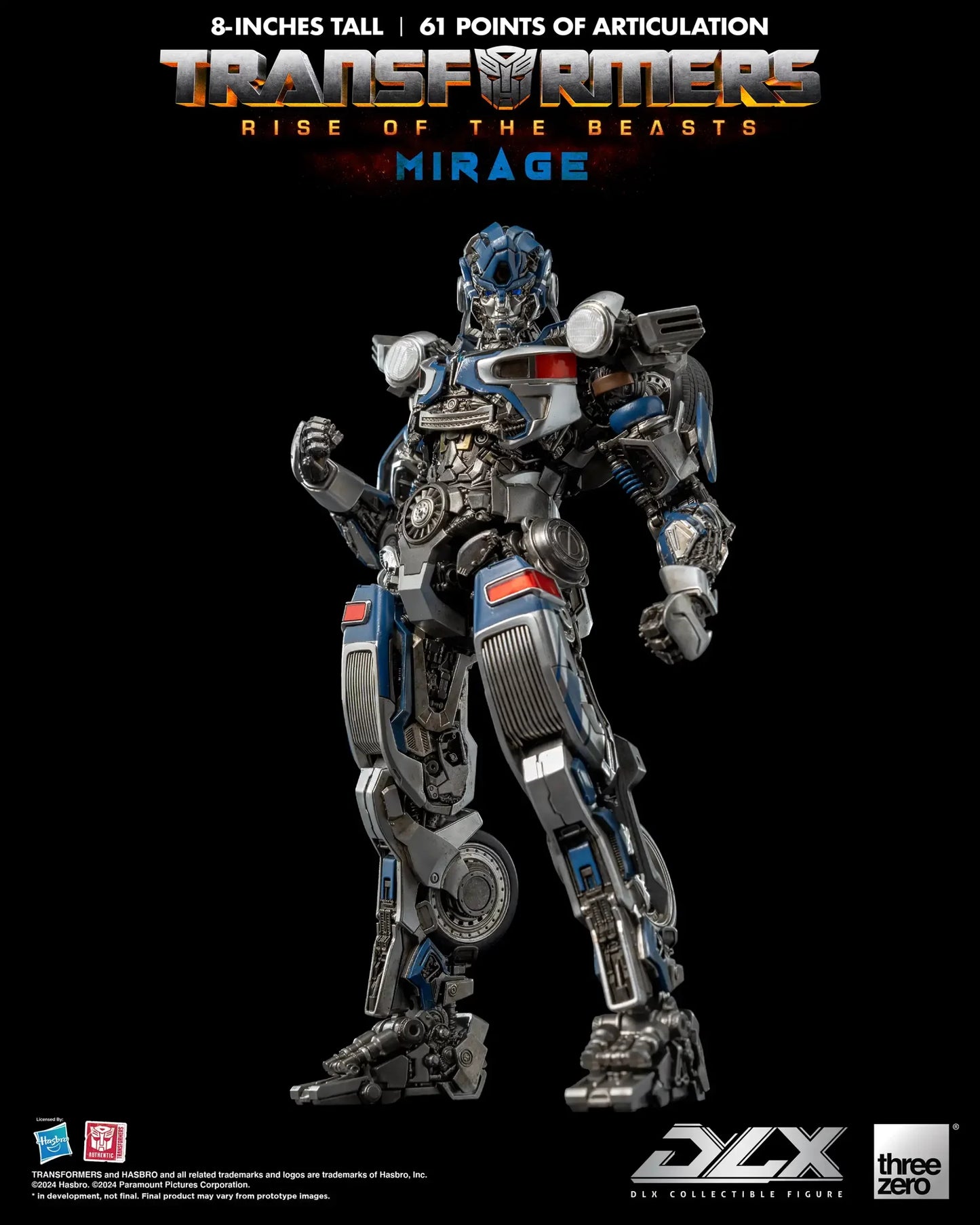 ThreeZero Transformers: Rise of the Beasts Mirage DLX Action Figure