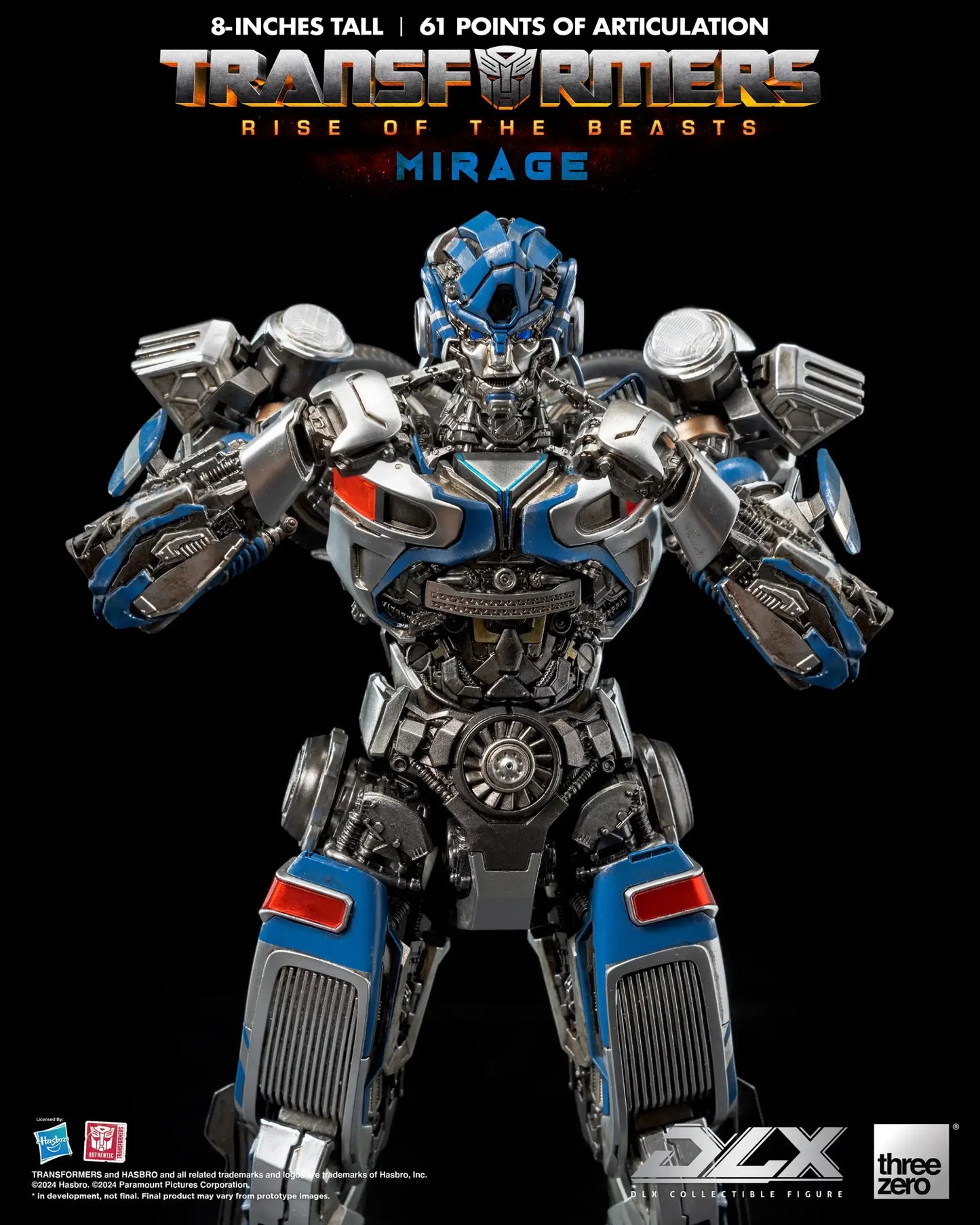 ThreeZero Transformers: Rise of the Beasts Mirage DLX Action Figure