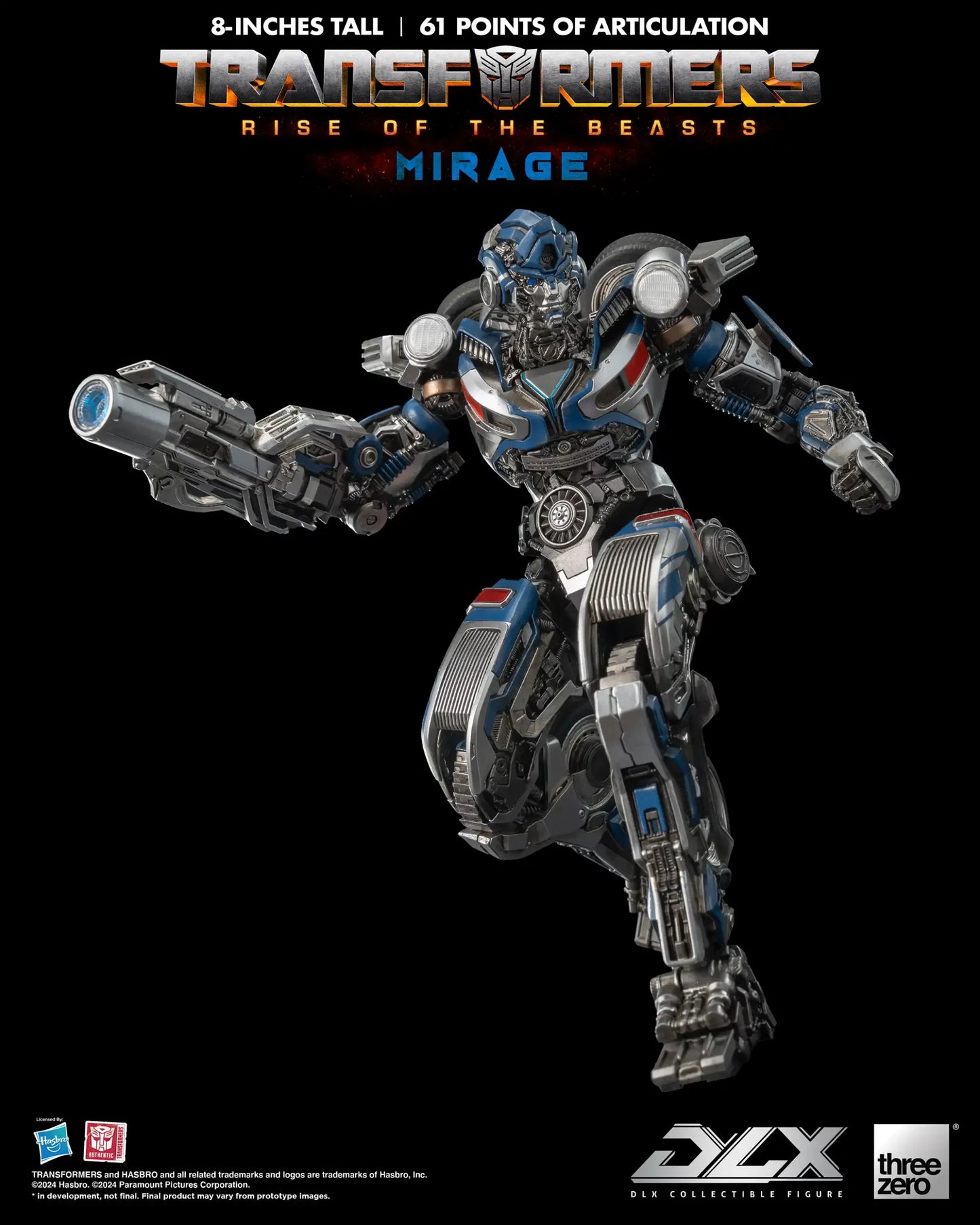 ThreeZero Transformers: Rise of the Beasts Mirage DLX Action Figure
