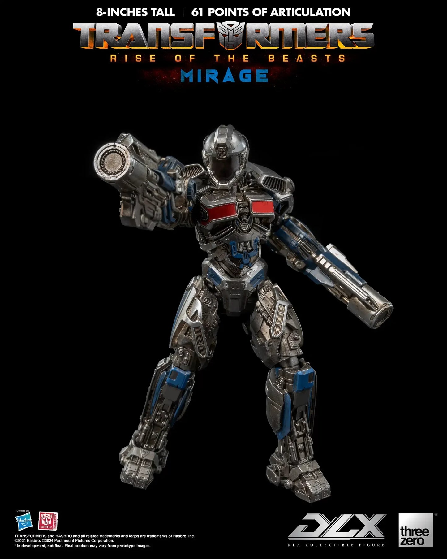 ThreeZero Transformers: Rise of the Beasts Mirage DLX Action Figure