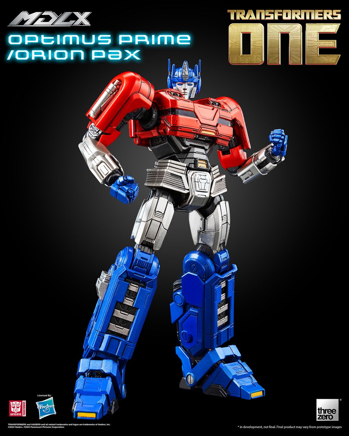 ThreeZero Transformers One Optimus Prime / Orion Pax MDLX Action Figure