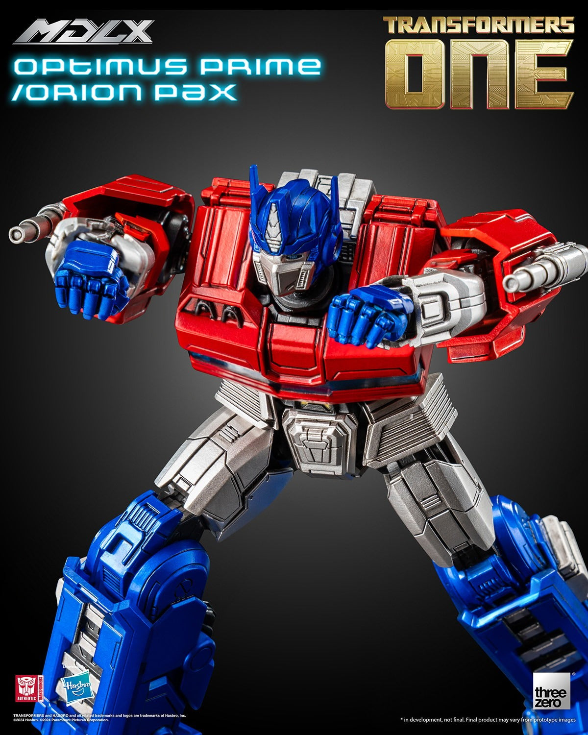 ThreeZero Transformers One Optimus Prime / Orion Pax MDLX Action Figure