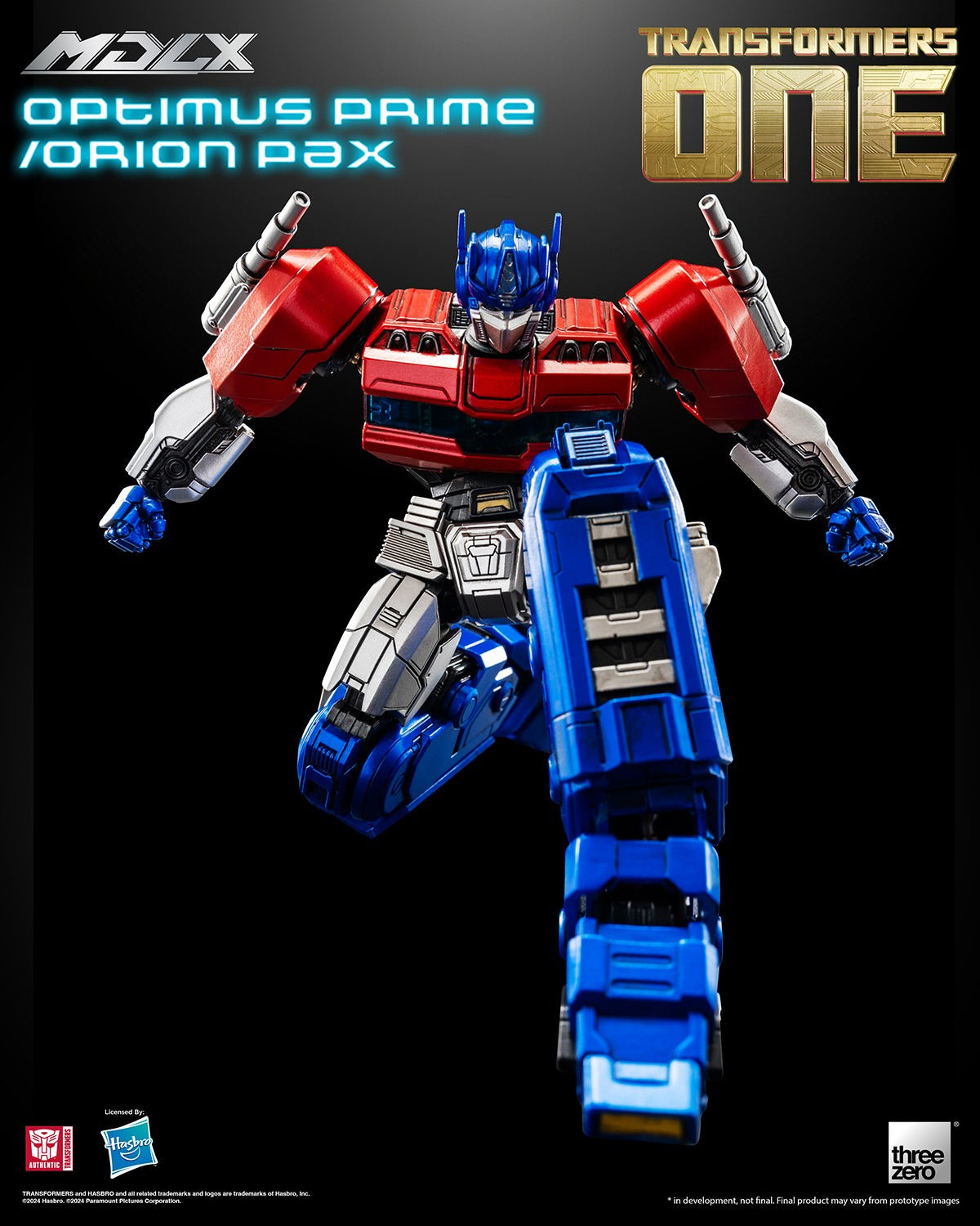 ThreeZero Transformers One Optimus Prime / Orion Pax MDLX Action Figure