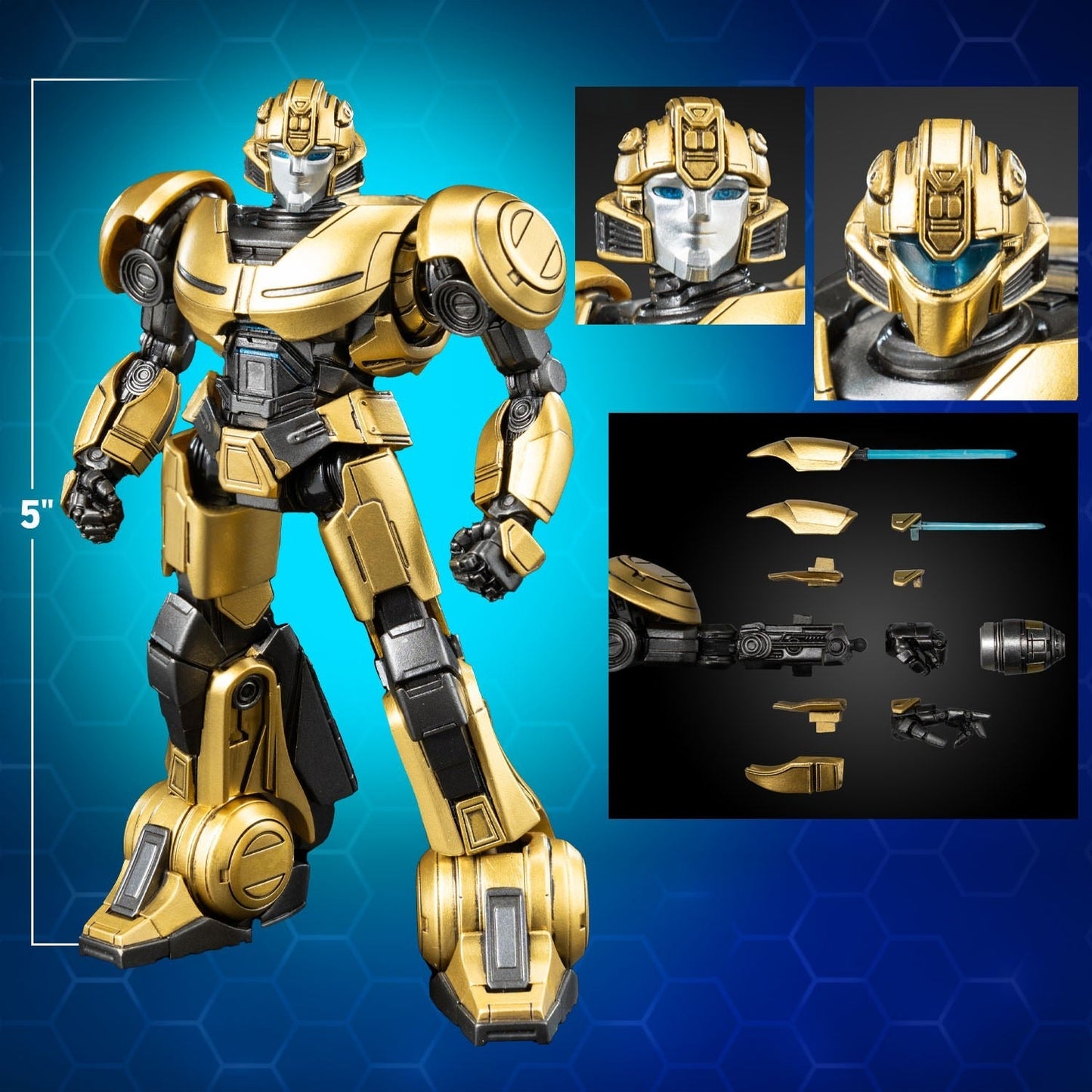 ThreeZero Transformers One Bumblebee / B127 MDLX Action Figure