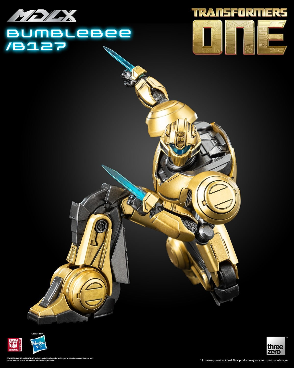 ThreeZero Transformers One Bumblebee / B127 MDLX Action Figure
