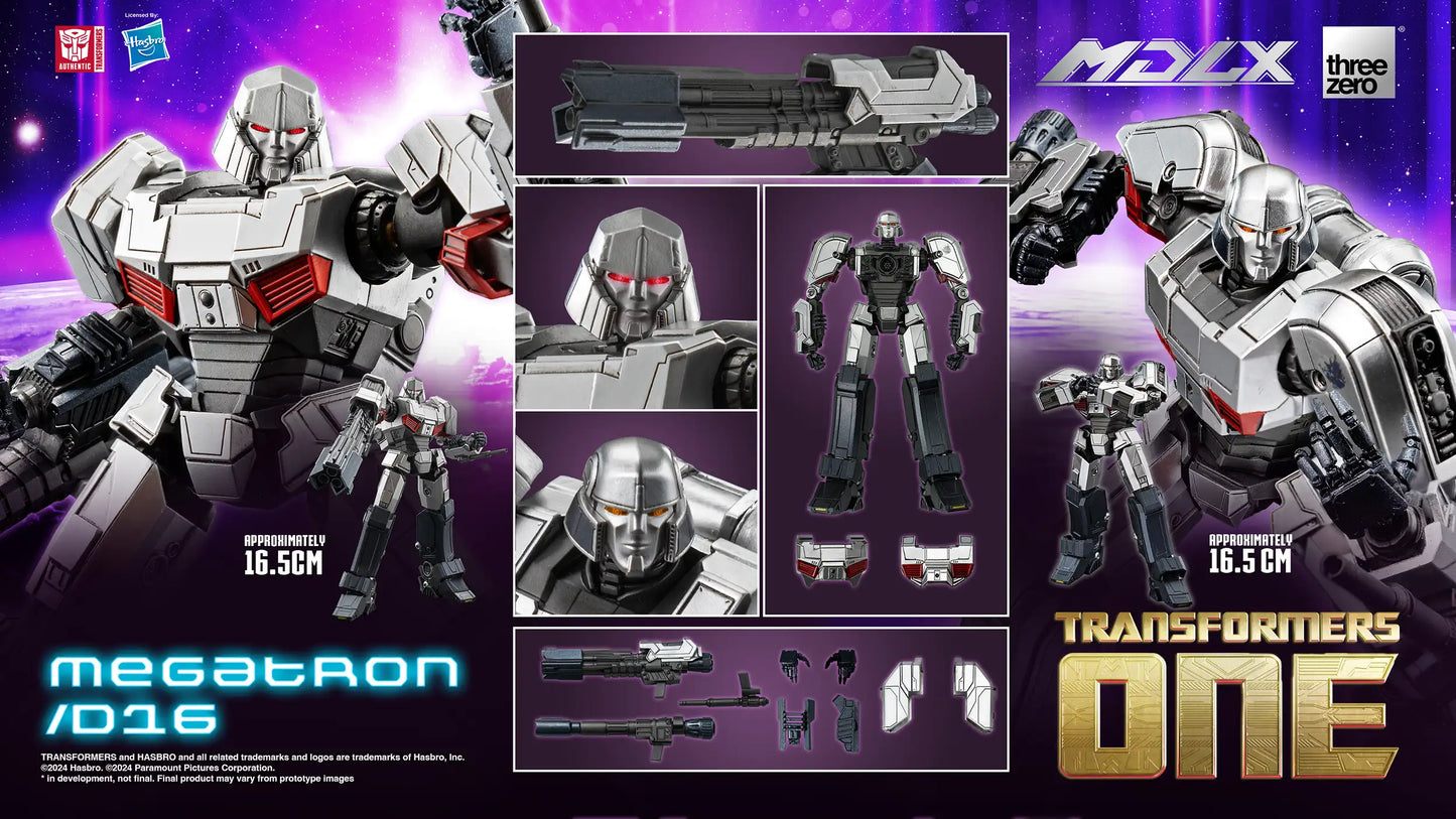 ThreeZero Transformers One Megatron/D16 MDLX Action Figure