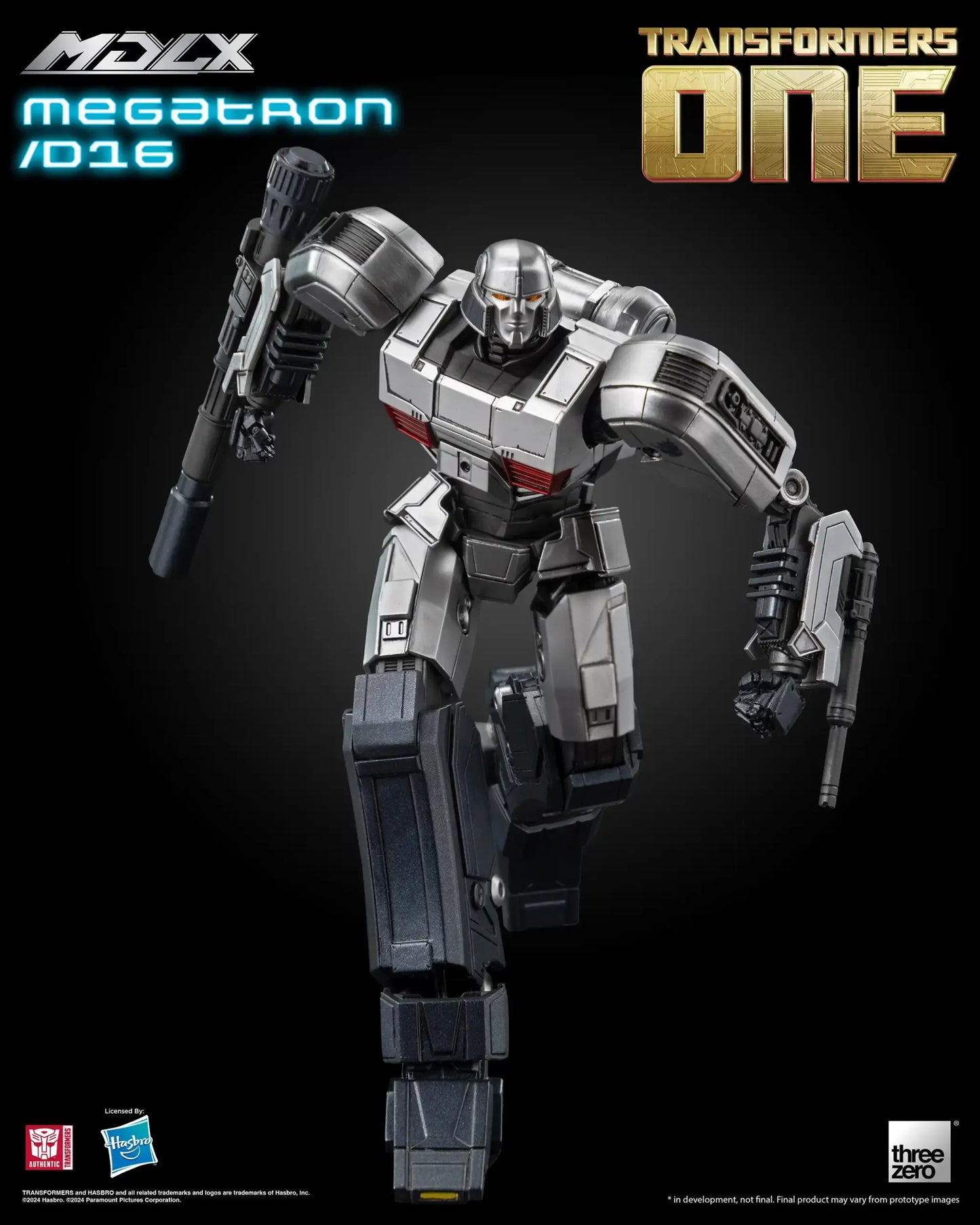 ThreeZero Transformers One Megatron/D16 MDLX Action Figure