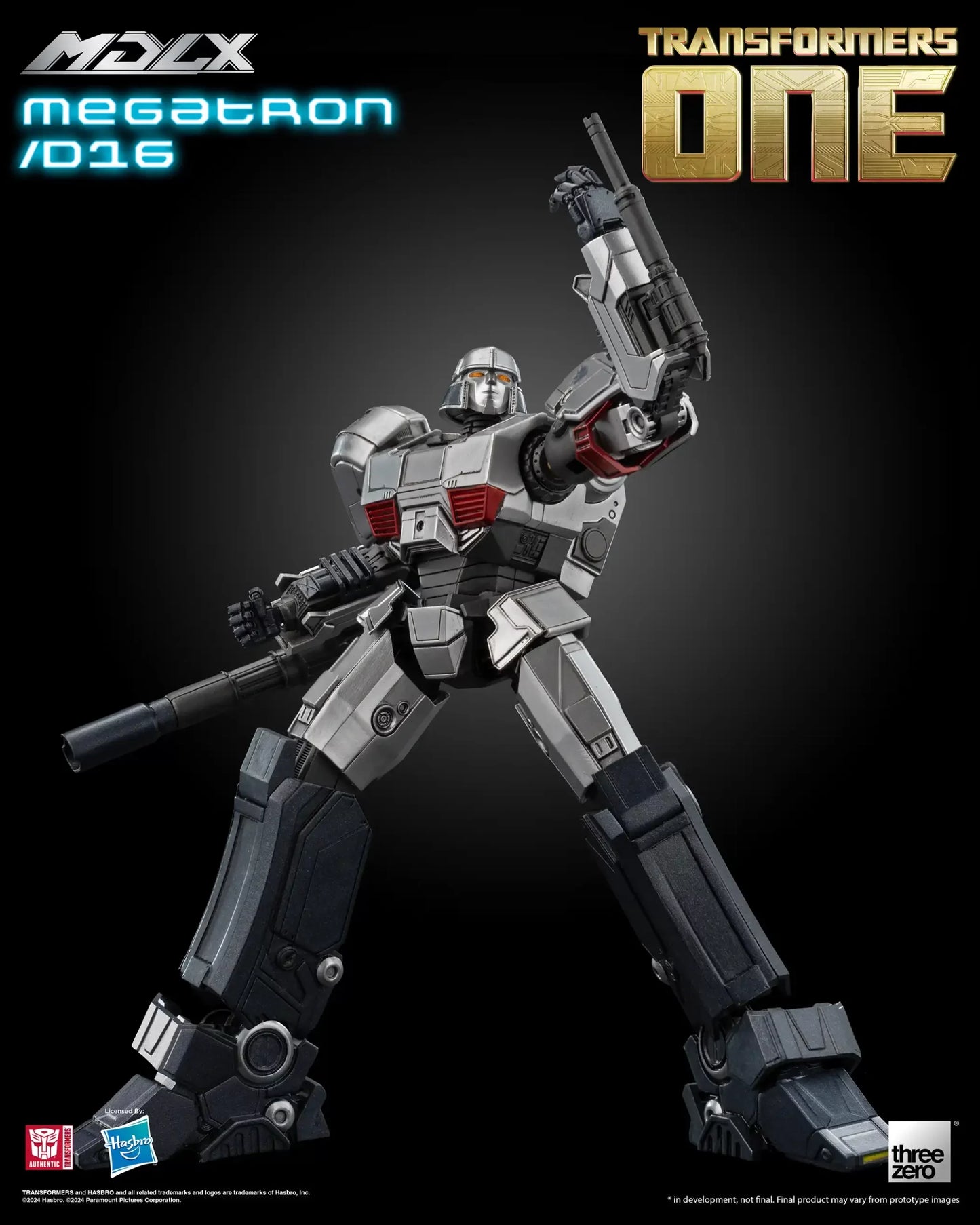 ThreeZero Transformers One Megatron/D16 MDLX Action Figure