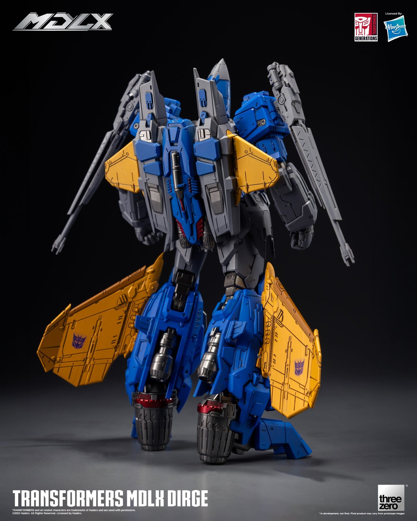 ThreeZero Transformers Dirge MDLX Action Figure