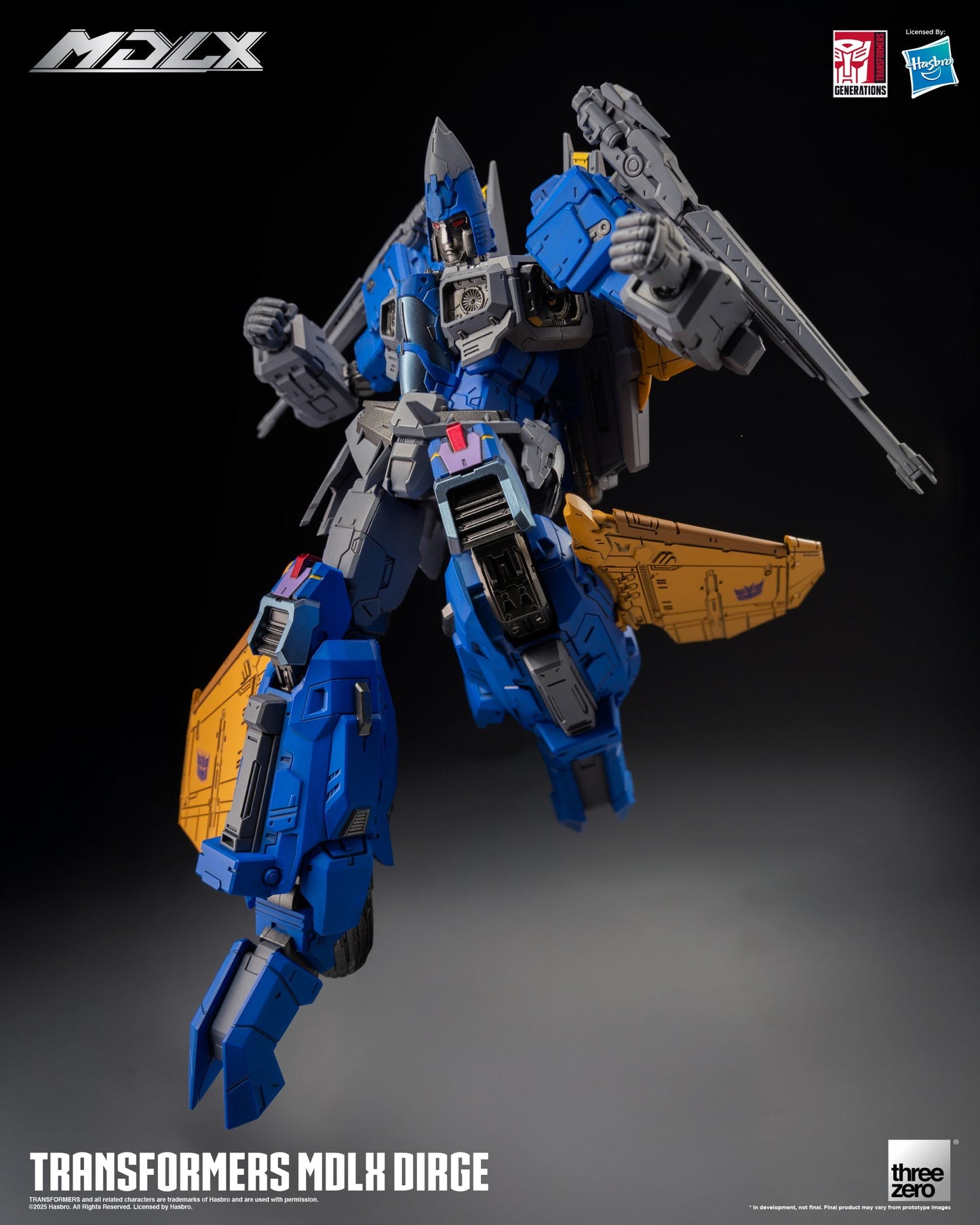 ThreeZero Transformers Dirge MDLX Action Figure