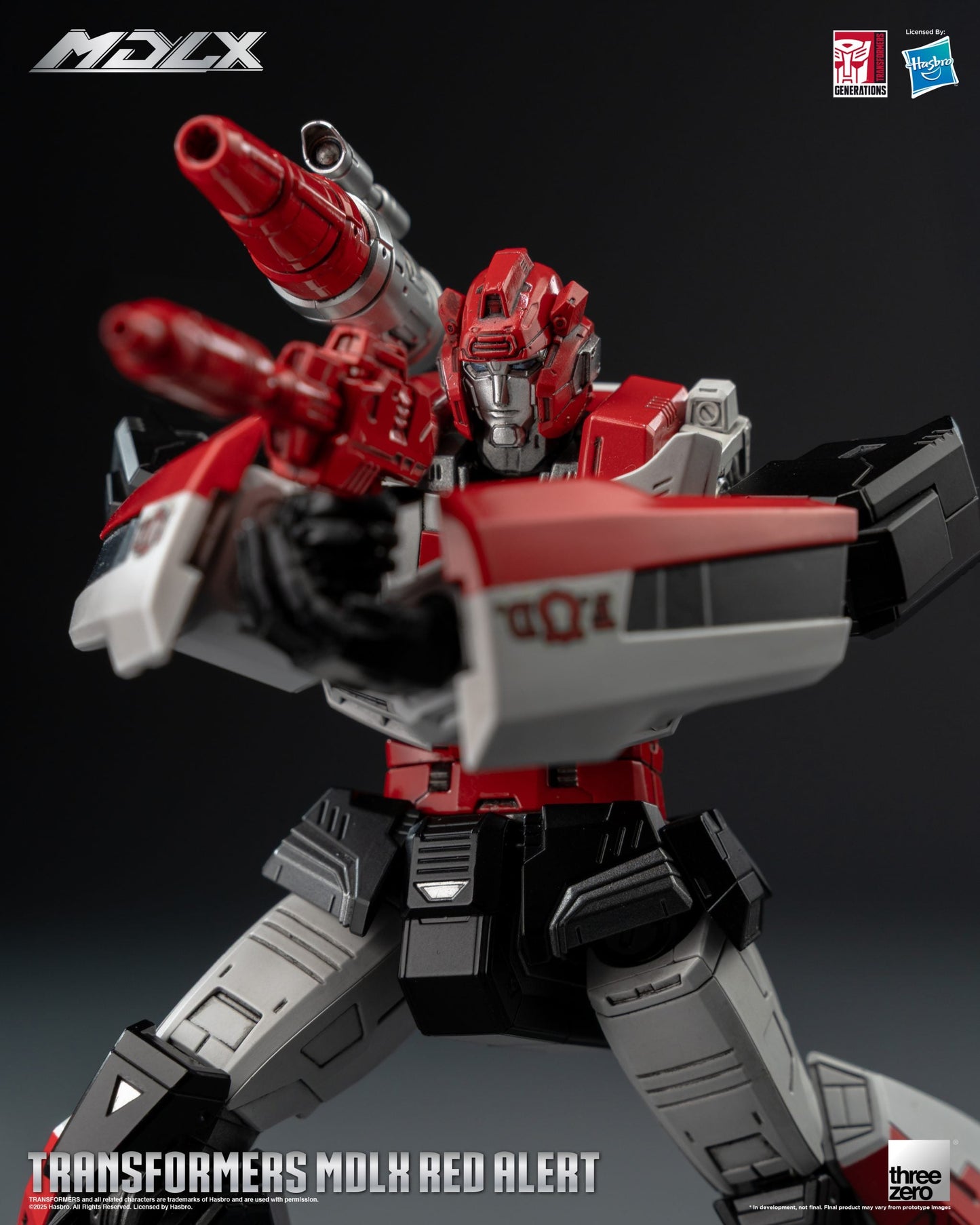 ThreeZero Transformers Red Alert MDLX Action Figure