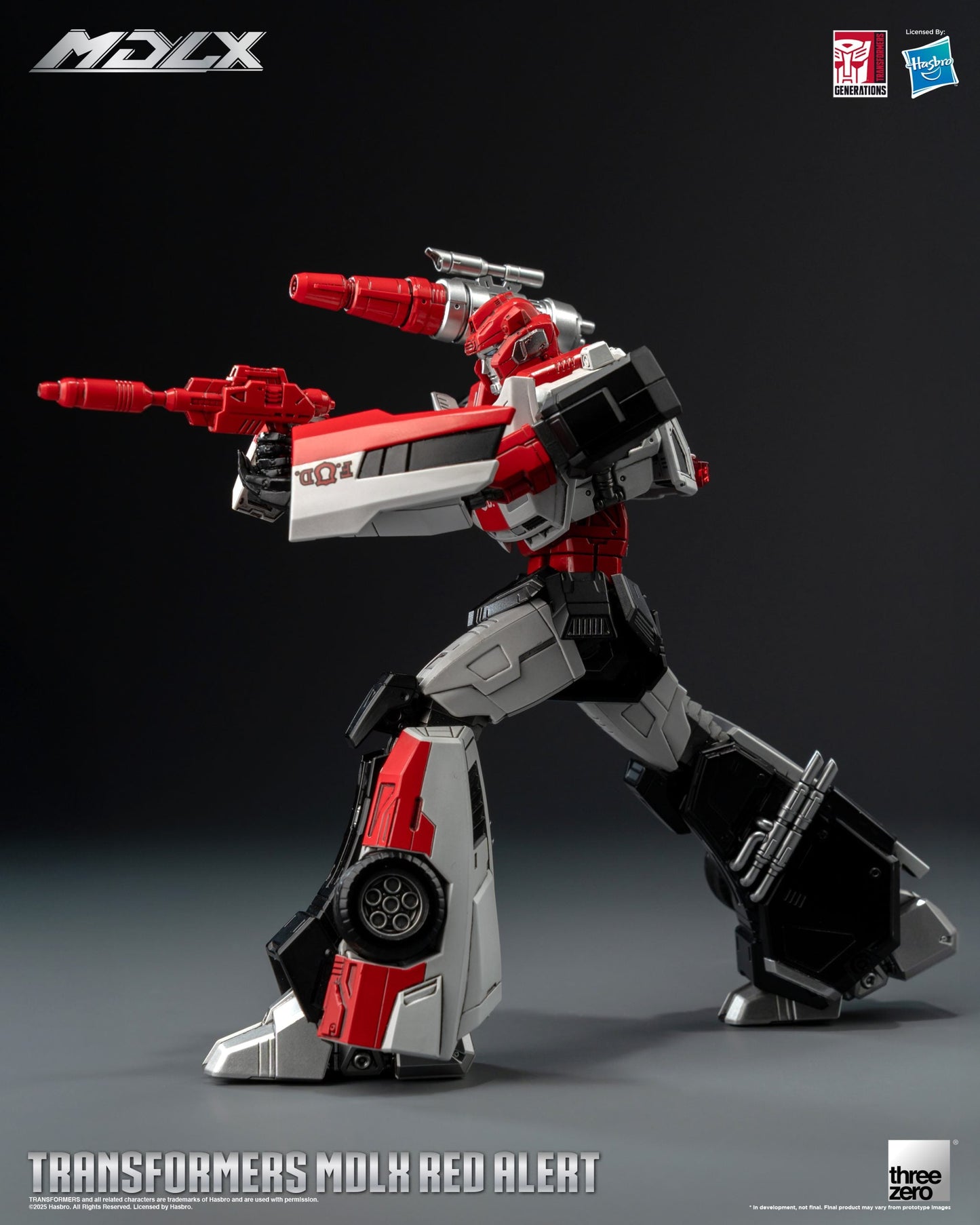 ThreeZero Transformers Red Alert MDLX Action Figure