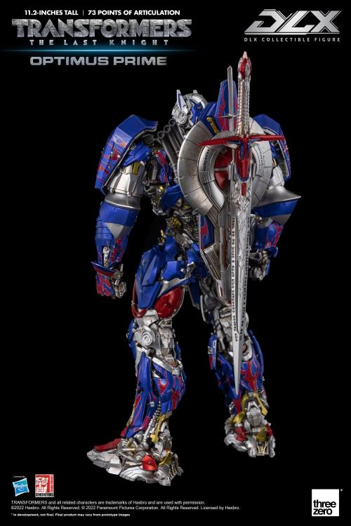 ThreeZero Transformers The Last Knight Optimus Prime DLX Action Figure