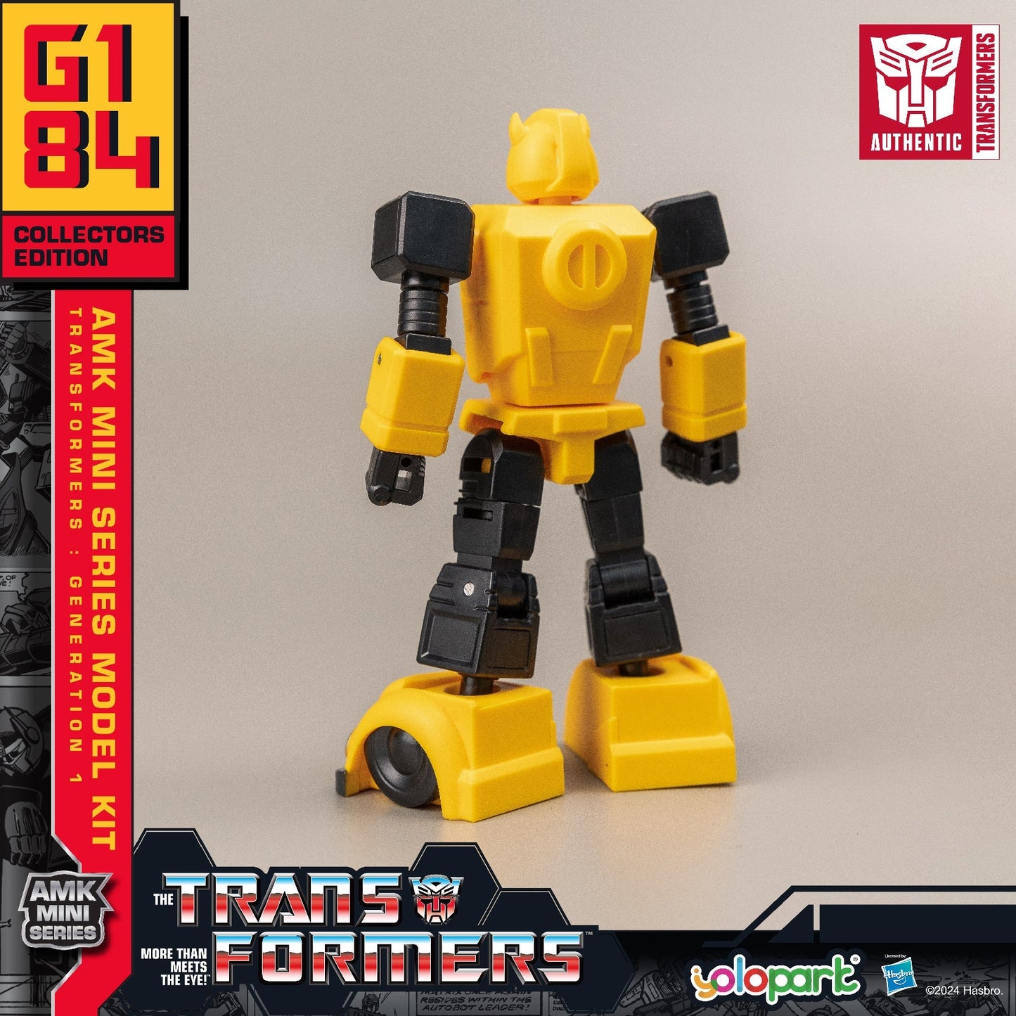 Yolopark Transformers AMK Mini Series Wave 1 G1 Bumblebee Model Kit