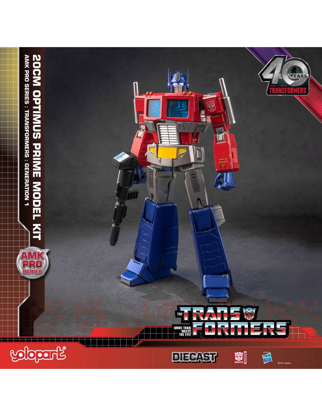 Yolopark Transformers AMK Generation 1 Optimus Prime Model Kit
