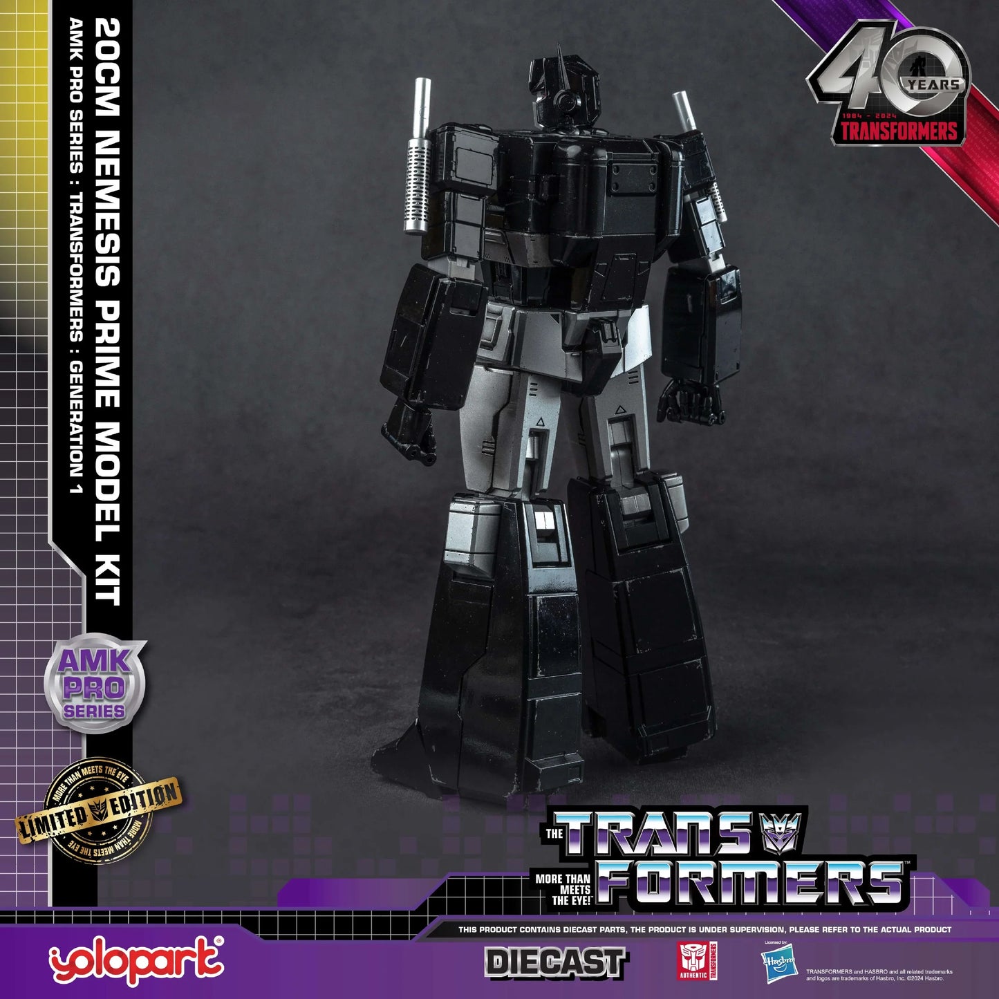 Yolopark Transformers AMK Pro Series Nemesis Prime Model Kit